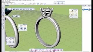 3d modeling tutorial for jewellery. Wedding ring. Rhinoceros 3d