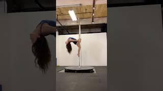 No Inversions Spinning Pole Dance Combo// High Beginner Pole Combo / #poledance #poletutorial