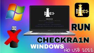 New method Run Checkra1n Windows no USB|Fix iPhone 7 stuck on apple logo | Jailbreak iOS 12.5.5/14.8