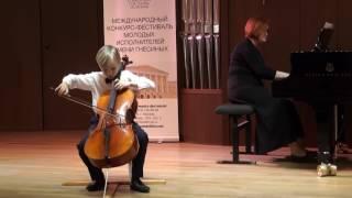 The closing Concert of Gnessin Competition "CELLO-BASS-2017"