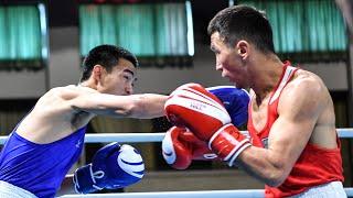 Makhmud Sabyrkhan (KAZ) vs. Sarawut Sukthet (THA) Asian Boxing Championships 2024 SF's (54kg)