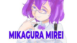 Mikagura Mirei (Digimon Stories Cyber Sleuth) Digital Drawing