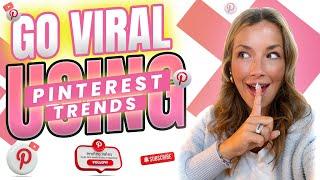 How to Go Viral on Pinterest in 2024 | Create Viral Pins with The Trends Tool