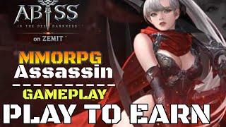 Abyss On Zemit gameplay Class Assassin  Play To Earn New MMORPG NFT game