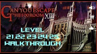 Can You Escape The 100 Room 13 walkthrough Level 21 22 23 24 25