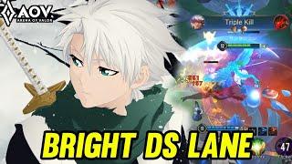 AOV : BRIGHT GAMEPLAY | IN DS LANE - ARENA OF VALOR LIÊNQUÂNMOBILE ROV