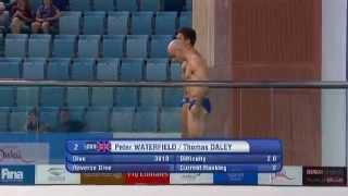 FINA Diving World Series Platform 10m Men Synchro Dubai 2012 clip