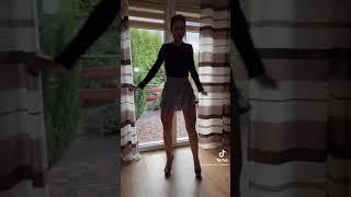 Jak to się stało  Polishgirl in heels dance in high heels and skirt and pantyhose nylons #shorts