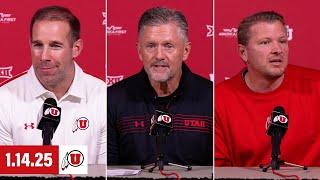 Utah Football Press Conference | 1.14.25