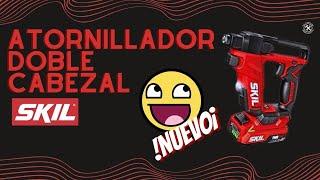 Nuevo atornillador SKIL de doble cabezal @SkilPowerTools