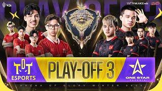  CHUNG KẾT QUỐC GIA | PLAY-OFF 3: THE DAREDEVIL TEAM VS ONE STAR ESPORTS | ĐTDV MÙA ĐÔNG 2024