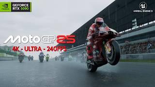 MOTOGP 25 First RTX 5090 Gameplay Preview | New Racing Game looks like REAL LIFE in Unreal Engine 5