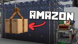 I Built Amazon in Minecraft