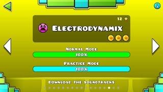 Geometry Dash - Level 15: Electrodynamix (All Coins)