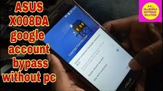 Asus x008da google account bypass 100% solution