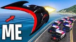 Running From Cops as Batman on GTA 5 RP