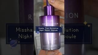 Missha Time Revolution Night Repair Ampoule ️ #kbeauty #koreanskincare #missha