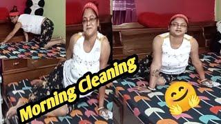 Indian housewife morning cleaning vlog new  @Deepu_lifestyle444