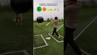 Every hit SHRINKS the ball