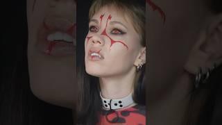vampire makeup transition #vampire #demon #vampiremakeup #supernatural #horror #horrormovies