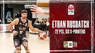 Ethan Rusbatch 22 PTS, 6 3PM vs. Taranaki Airs