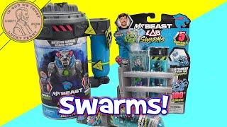 Mr Beast Lab Mutators & Swarms Micro Beasts & Mutation Chamber Metallic Panther Demonstration