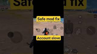 safe mode problem slove#short #shortvideo #pubgmobileindiabattlegroundindia #pubgmobile