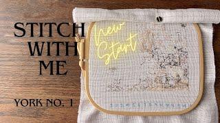 #1 York - Cross Stitch With Me a Golden Kite Full-Coverage (New Start)