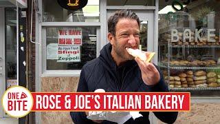 Barstool Pizza Review - Rose & Joe's Italian Bakery (Astoria) Presented by Labatt Blue Light