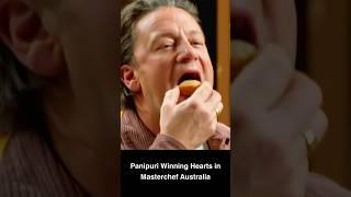 50 shades of flavours | Panipuri winning hearts in master chef of Australia #viral #food #recipe