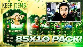 THE BEST 85 X 10 WILDCARD PACKS!! 10 WALKOUTS IN SAME PACK!!