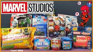 MARVEL MONDAY! Unboxing Marvel Merch and Collectibles! Ooshies Puzzle Pals Deadpool Spiderman