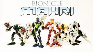 Обзор на BIONICLE - Тоа Мари/Toa Mahri (8910-8915)