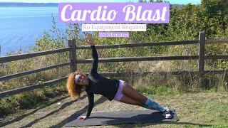 Cardio Blast Workout - 30 Minutes - No Equipment Required | Workout With KK