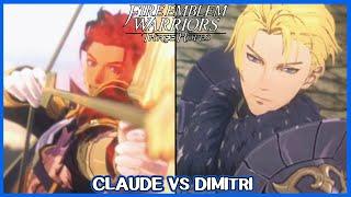 Claude vs Dimitri cutscene - Fire Emblem Warriors Three Hopes