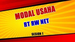 Modal Awal Usaha RT RW NET