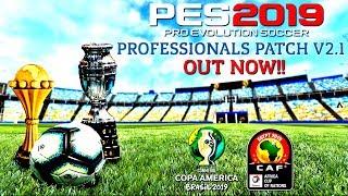 PES2019 Professionals Patch V2.1 Oficial Versão  Download