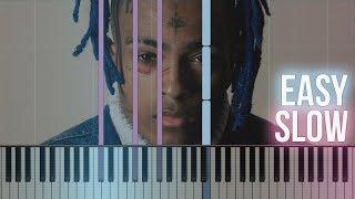 XXXTENTACION - Changes | How To Play SLOW EASY Piano Tutorial + Sheets