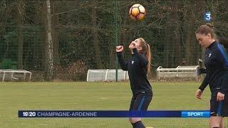 Cinq joueuses du Stade de Reims en équipe de France de football