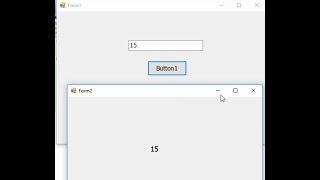 Visual Basic.net: Pass value between two forms