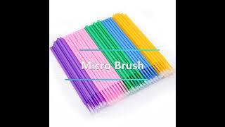 50/100/300/500pcs Eyebrow Eyelash Brushes Eyelash Spoolies Mascara Wands Disposable Applicator