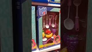 Kiddie slice and cook kitchen playset