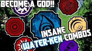 7 INSANE Water-Kenjutsu Combos That Will BLOW YOUR MIND In Shindo | Shindo Life Combos