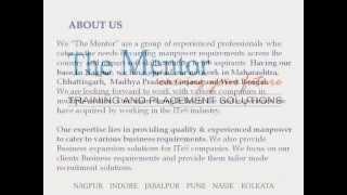 The Mentor Training and Placement Solutions Recruitment Profile