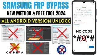 FREE METHOD!! SAMSUNG FRP BYPASS, UNLOCK NEW TRICK 2024 NO CHIMERA, NO *#0*# CODE