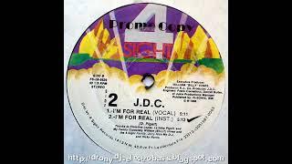 Funk das Antigas / J.D.C. - I'm For Real (Vocal ). 1988, 4 Sight Records Inc.