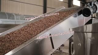 200 KG Automatic Cocoa Bean Processing Line For Nibs And Liquor