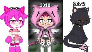 Gacha Cats OVER THE YEARS: ‍⬛