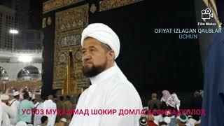 АРОҚ ИЧГАН ОДАМНИНГ ОЛДИДА ЎТИРИШ ГУНОХМИ УСТОЗ ? ЖАВОБ: УСТОЗ МУҲАММАД ШОКИР ДОМЛА ХАФИЗАҲУЛЛОҲ