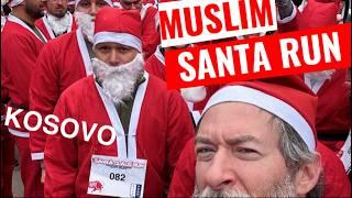 Muslim Santa Run in Kosovo